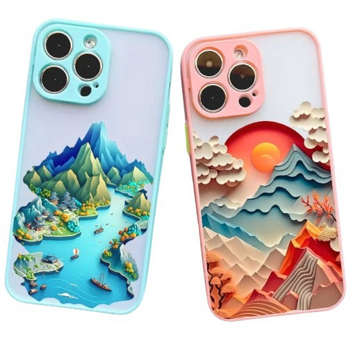 Mountains Landscape Phone Case for iPhone - Short and Sweet!