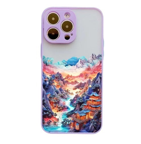 Mountains Landscape Phone Case for iPhone - Short and Sweet!