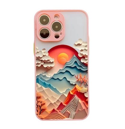 Mountains Landscape Phone Case for iPhone - Short and Sweet!