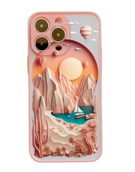 Mountains Landscape Phone Case for iPhone - Short and Sweet!