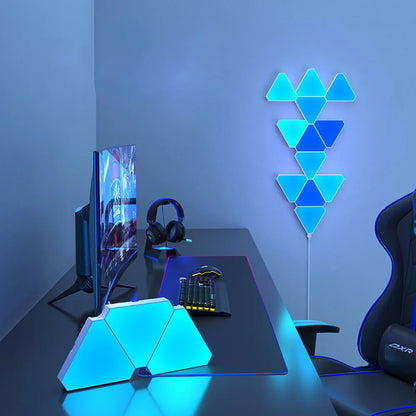 Quantum Glow: Smart RGB Wall Lamp