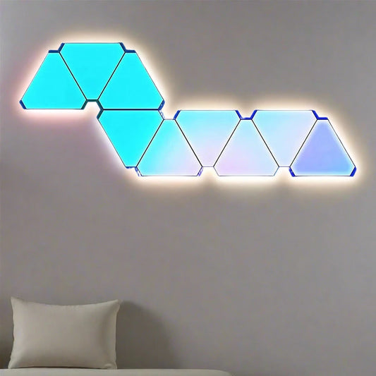 Quantum Glow: Smart RGB Wall Lamp