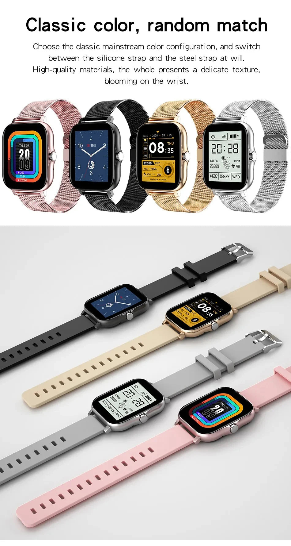 Touch Sport Smartwatch 2024